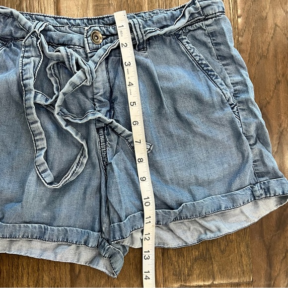 Suko 100% Tencil Jeans Shorts - Picture 7 of 8